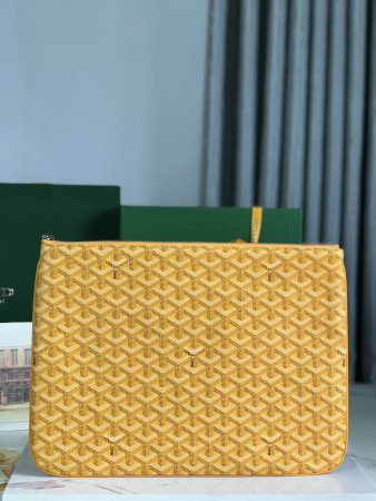 Go*ard Go*ardine senat mm pouch palladium hardware 36x26x0.5cm