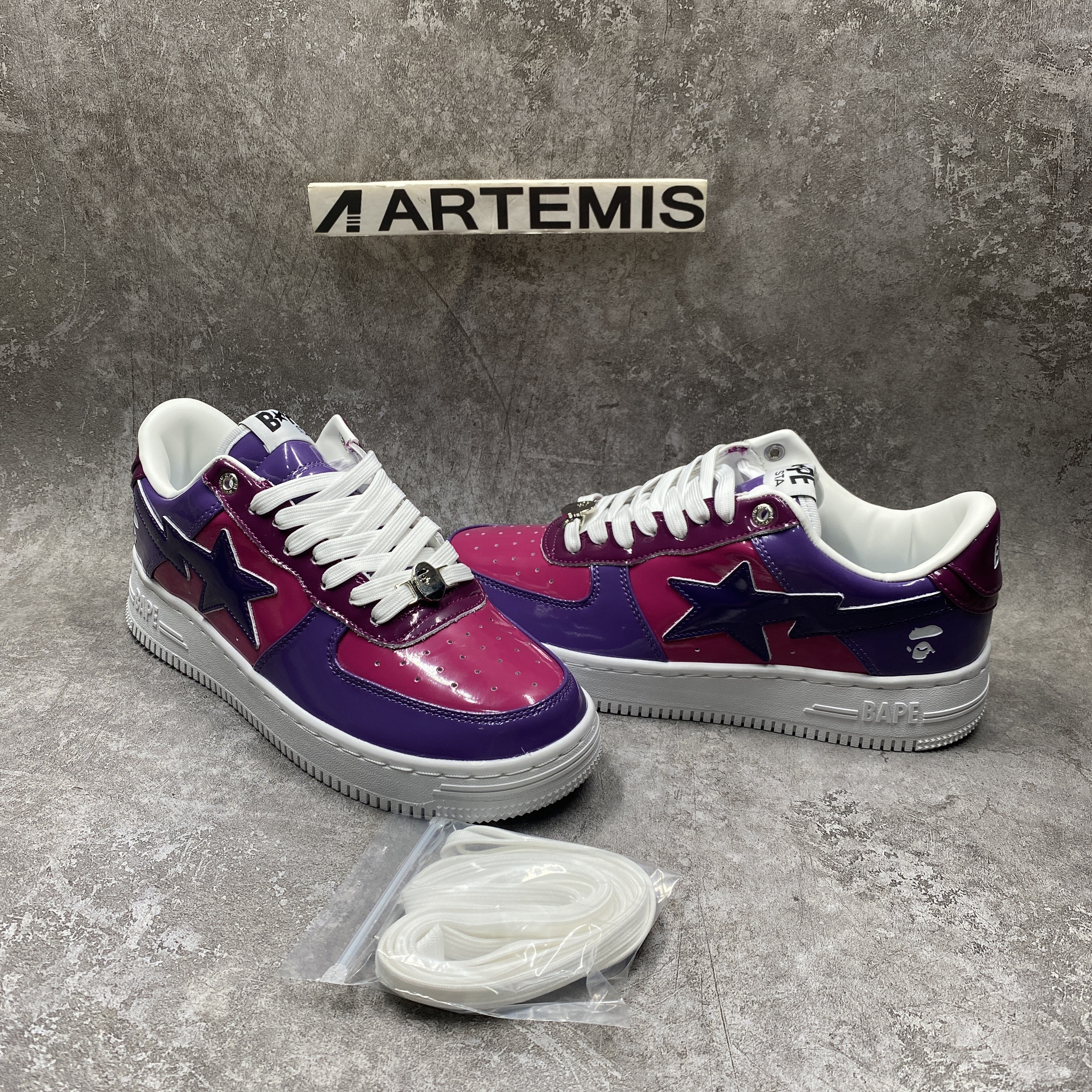 BP Sta Low Color Camo Combo Purple