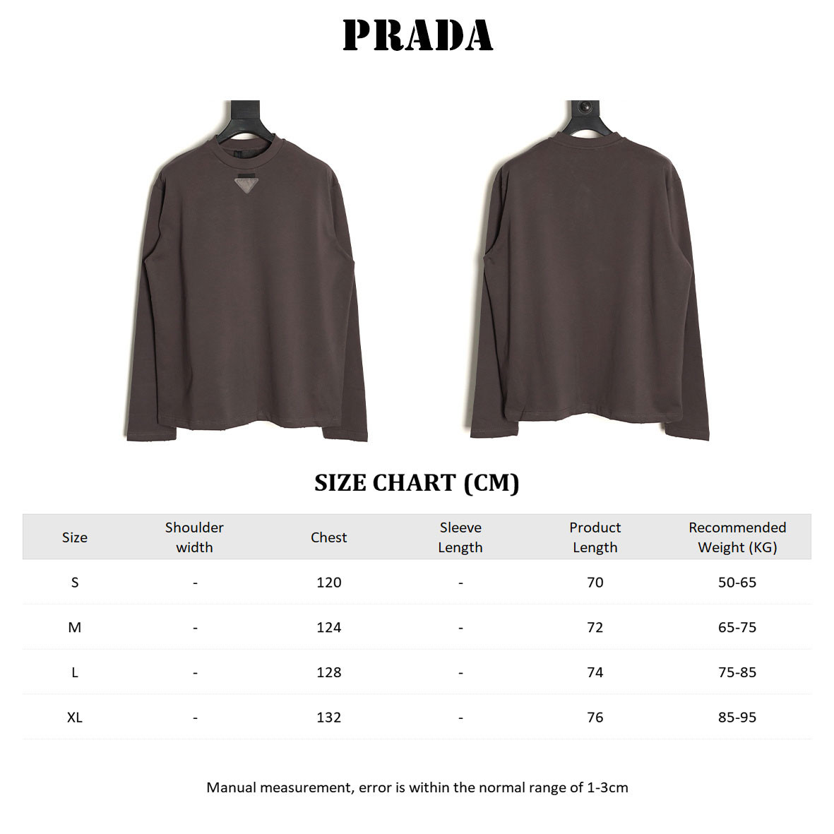 Pra*a long-sleeved t-shirt