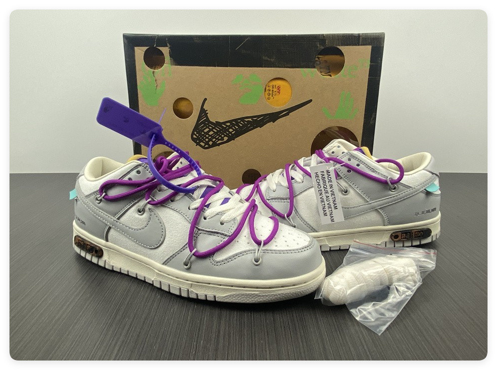 UA Nike Dunk Low Off-White Lot 28