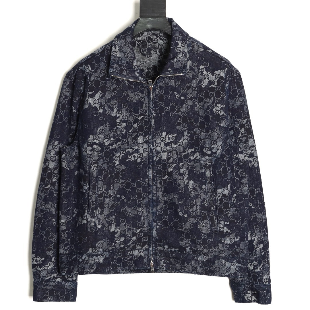 G*u*i guc denim coats suit