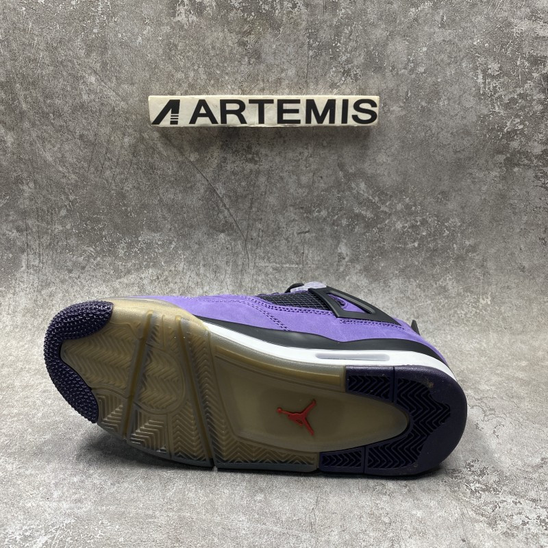 Air Jordan 4 Retro Travis Scott Purple(Friends and Family)