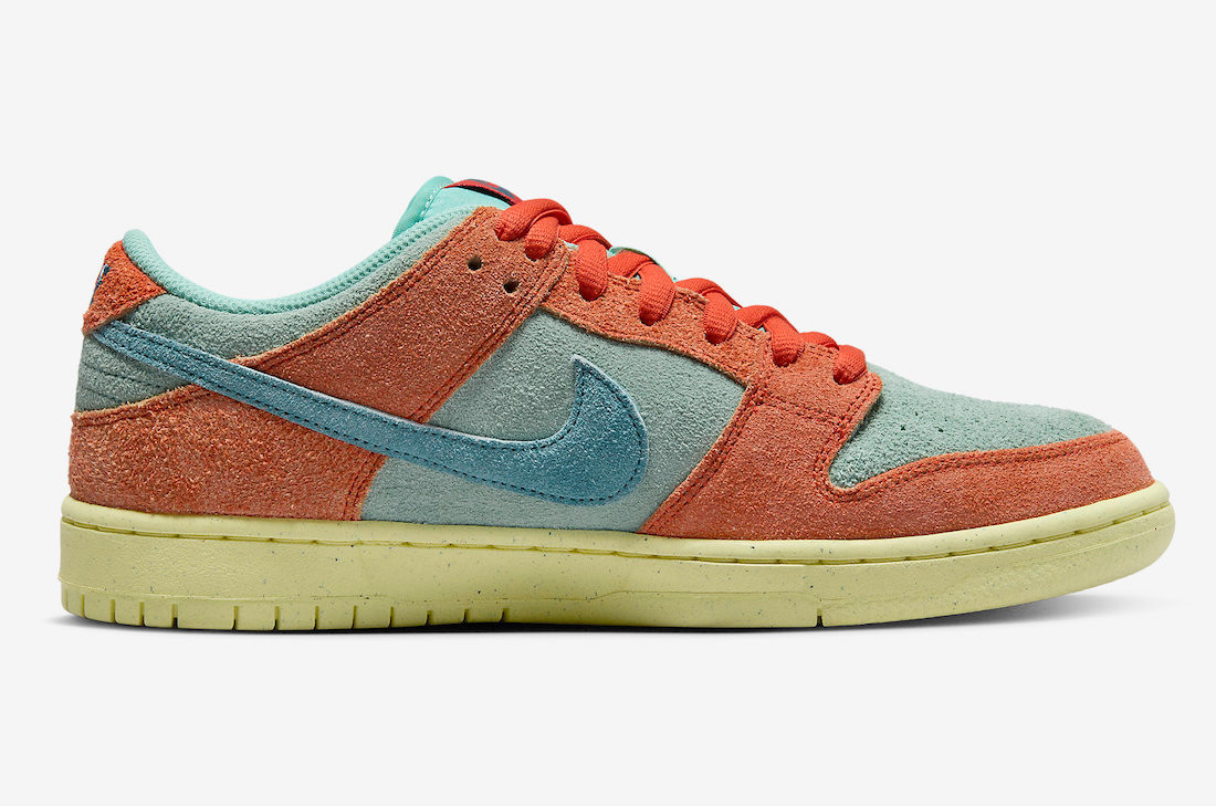 Nike SB Dunk Low Orange Aqua
