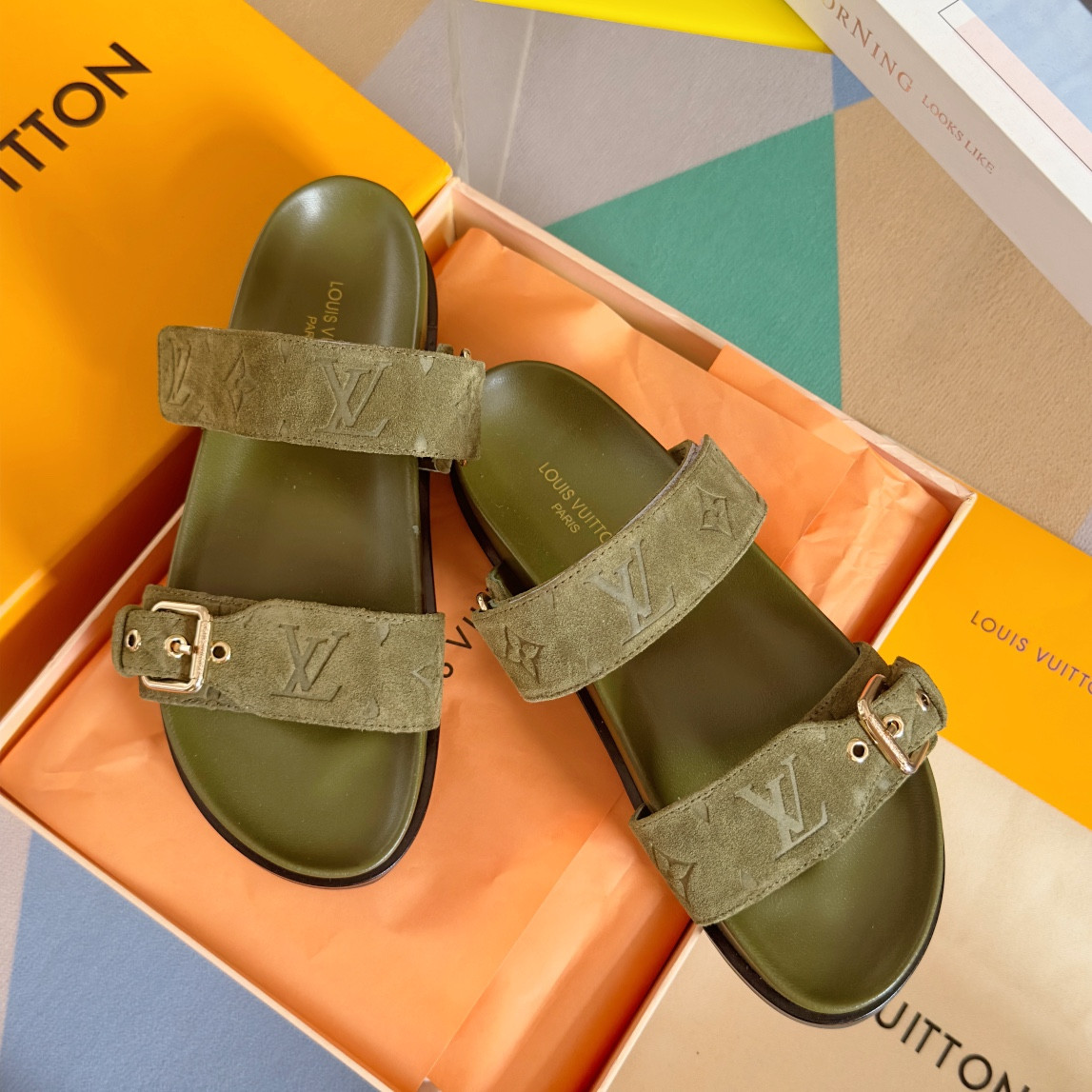 LV Bom Dia Flat Comfort Mule