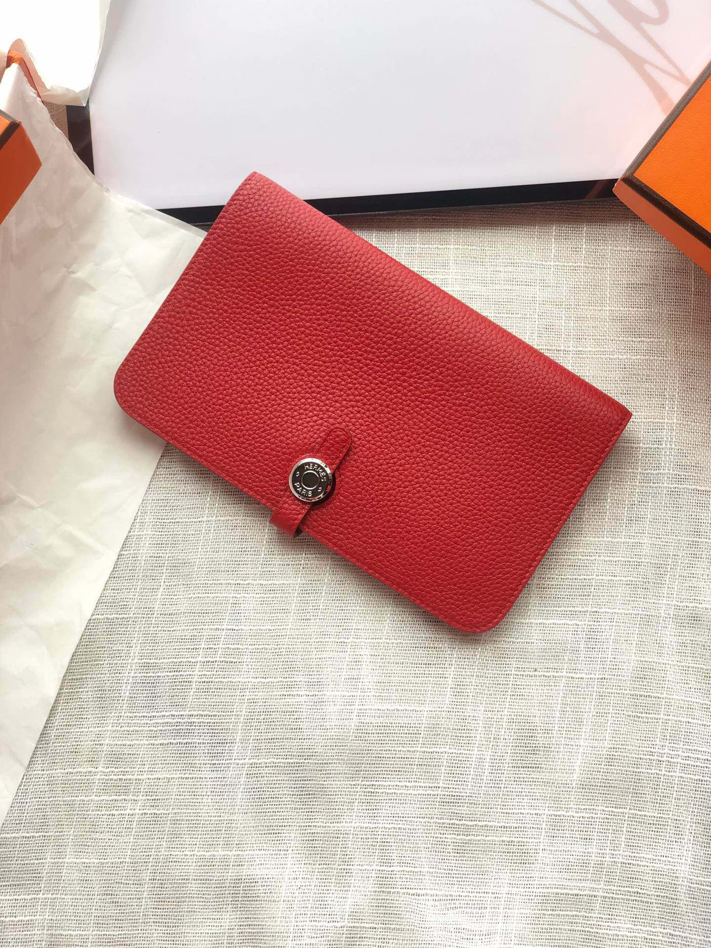 Hermès Dogon Duo Wallet 20.1cm