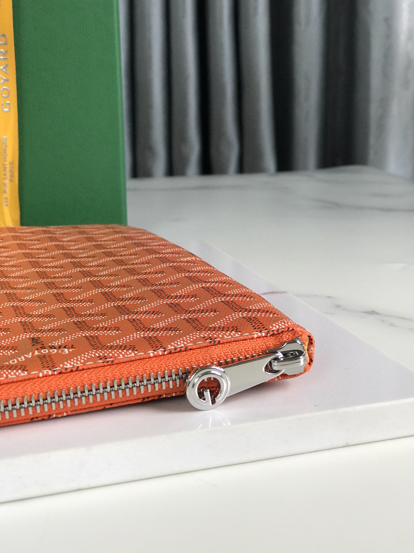 Go*ard Go*ardine senat mm pouch palladium hardware 36x26x0.5cm